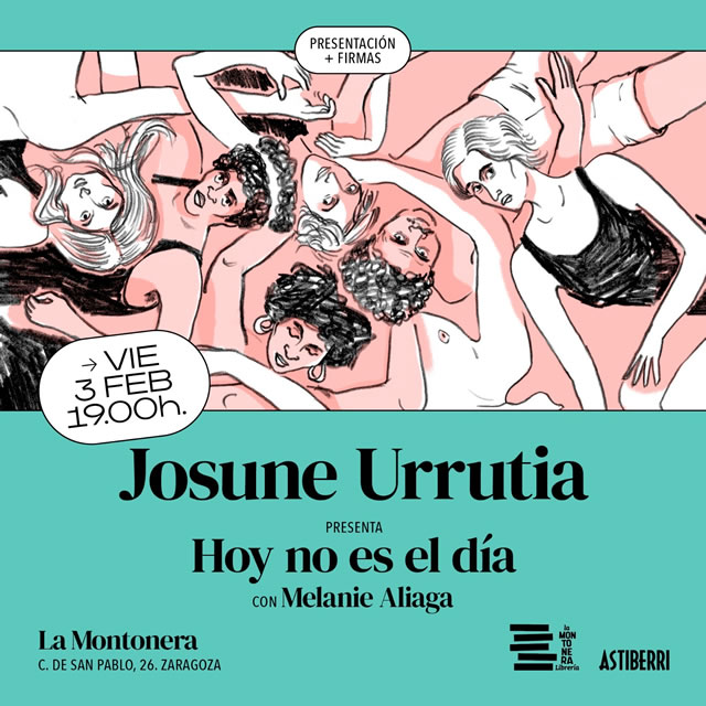   Josune Urrutia presenta la novela gráfica 'Hoy no es el día' 